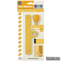 Инструмент от We R Memory Keepers - Sew Ribbon Punch & Stencil - Shoelace