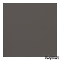 Глиттерный лист от American Crafts POW Glitter Paper 12&quot;X12&quot;, 30,5x30,5 см, черный - ScrapUA.com