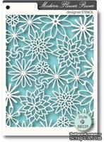 Маска от Memory Box -  STENCILS- Flower Power