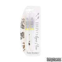 Ручка-кисточка для акварели от Nuvo - Aqua Flow Water Brushes, 2 шт.