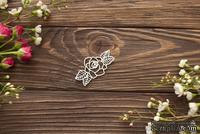 Чипборд от WOODchic - &quot;Роза&quot;, 6х3 см - ScrapUA.com