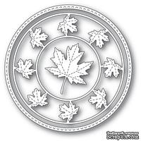 Ножи от Memory Box - Stitched Maple Circle Frame craft die -  Сшитый кленовый круг