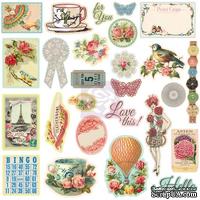 ЦЕНА СНИЖЕНА! Набор наклеек из чипборда Prima - Chipboard Stickers Divine