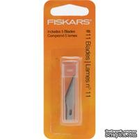 Лезвия для ножа Fiskars - Replacement Blades #11, 5 штук