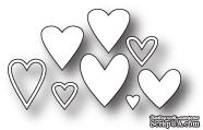 Лезвие от Memory Box -  DIES- Mini Heart Collection - ScrapUA.com