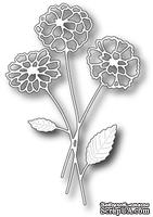 Лезвие от Memory Box -  DIES- Zinnia Bouquet
