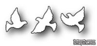 Ножи от  Memory Box  -  DIES- Small Flock of Doves - ScrapUA.com