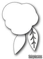 Ножи от Memory Box - Large Billow Flower Background and Leaves craft die