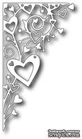Ножи от Memory Box - Ornamental Heart Corner craft die - ScrapUA.com
