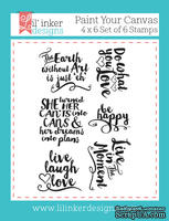 Штампы от Lil&#039; Inker Designs - Paint Your Canvas Stamps  - ScrapUA.com