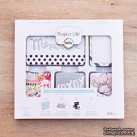 Набор карточек Project Life by Becky Higgins - Core Kit - September Skies, 576 штук