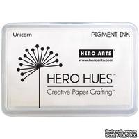 Пигментные чернила Hero Arts - Pigment Ink - Unicorn, цвет белый