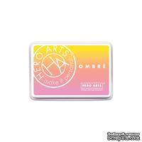 Чернила для штампинга от Hero Arts - Ombre Spring Brights, цвет желто-розовый