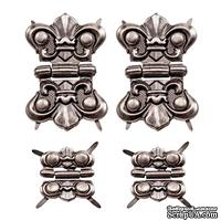 Петли для дверок Tim Holtz - Ideaology - Hinges