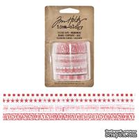 Бумажные скотчи Tim Holtz - Ideaology - Tissue Tape - Merriment, 4 штуки - ScrapUA.com