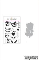 Штампы и ножи от Altenew - Sewn with Love Stamp & Die Bundle