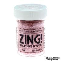 Пудра для эмбоссинга Glitter Pink Zing! - ScrapUA.com