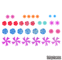 Нож для вырубки от Cheery Lynn Designs - Tiny Flower Kit (Set of 3)