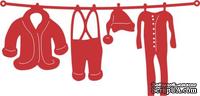 Нож для вырубки от Cheery Lynn Designs - Santa&#039;s Laundry - ScrapUA.com
