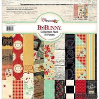 Набор двусторонней бумаги BoBunny - Kiss The Cook - Collection Pack, размер 30х30 см