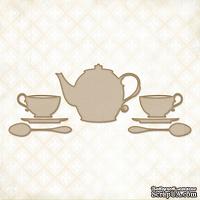 Чипборд Blue Fern Studios - Tea with Ginger