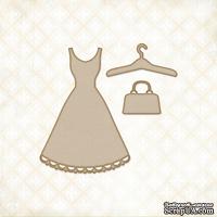 Чипборд Blue Fern Studios - Brianna's Dress Set