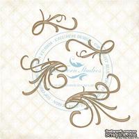 Чипборд Blue Fern Studios - Mini Flourishes