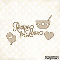 Чипборд Blue Fern Studios - Recipe for Love