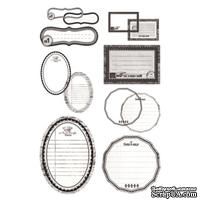 Набор карточек для журналинга с веллумом от BasicGrey -  Basic White - Journaling Transparencies - Take Note