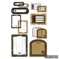 Набор карточек для журналинга с веллумом от BasicGrey -  Basic Kraft - Journaling Transparencies - Take Note