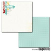 Лист двусторонней бумаги Carta Bella So Noted - Always You, размер 30х30 см