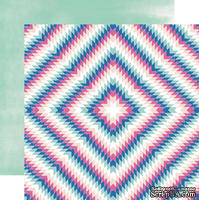 Акция! Двусторонний лист бумаги от Carta Bella - Aztec, 30,5x30,5см - ScrapUA.com