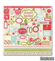 Наклейки от Carta Bella - Merry And Bright Element Stickers - ScrapUA.com