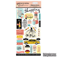 Высечки из чипборда Carta Bella - Metropolitan Girl Chipboard Accents