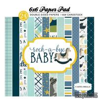 Набор бумаги Carta Bella Rock-A-Bye Boy 6x6 Paper Pad, 15х15 см