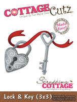 Лезвие CottageCutz - Lock & Key, 7,5х7,5 см