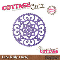 Лезвие CottageCutz - Lace Doily, 10х10 см - ScrapUA.com