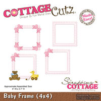 Лезвие CottageCutz - Baby Frame, 10х10 см - ScrapUA.com