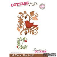Лезвие CottageCutz Fall Vine w/ Bird, 10х15 см