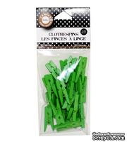 Мини-прищепка Canvas Corp - Lime Green, 1 штука, длина 2,5 см - ScrapUA.com