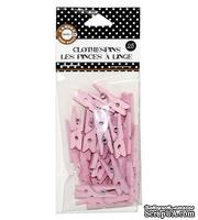 Мини-прищепка Canvas Corp - Pink, 1 штука, длина 2,5 см - ScrapUA.com