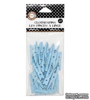 Мини-прищепка Canvas Corp - Light Blue, 1 штука, длина 2,5 см - ScrapUA.com