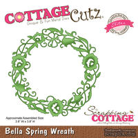 Лезвие CottageCutz Bella Spring Wreath (Elites)