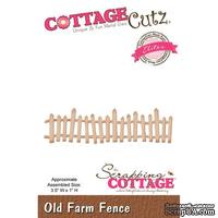 Лезвие CottageCutz - Old Farm Fence - ScrapUA.com