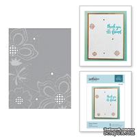 Папка для тиснения от Spellbinders - Floret Cluster Cut and Emboss Folder