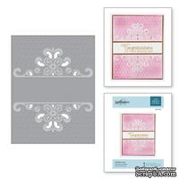 Папка для тиснения от Spellbinders - Dotted Lace Cut and Emboss Folder