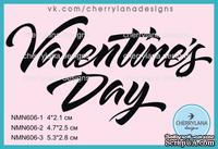 Штамп "Valentines Day" NMN606 NMN606-3, 5.3x2.8см