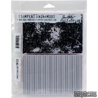 Резиновые штампы от Stampers Anonymous - Tim Holtz - Composition & Lined