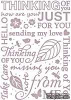 Папка для тиснения от Couture Creations - Thinking Of You, All Occasions Collection