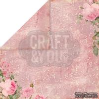 Лист скрапбумаги от Craft and You Design - Vintage Time, 30х30 см, CP-VT04 - ScrapUA.com